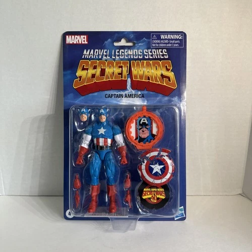 Hasbro Marvel Legends Secret Wars Captain America Carded New