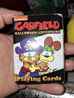 Nickelodeon Garfield Halloween Adventure Playing Cards 2022