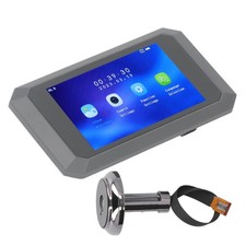 1080P Video Door Bell With 3.97 Inch Color Display Peep Hole Camera 1400mAh