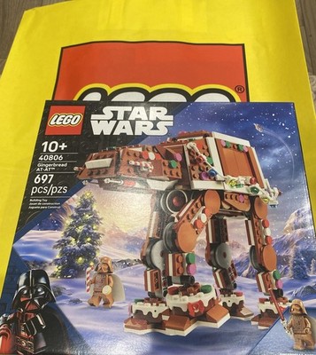 LEGO Star Wars Gingerbread AT-AT Walker 40806 New Sealed Darth