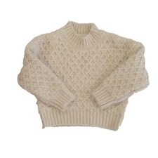 Rylee + Cru Carolina Sweater Natural Outerwear 12-18 Months Baby Toddler