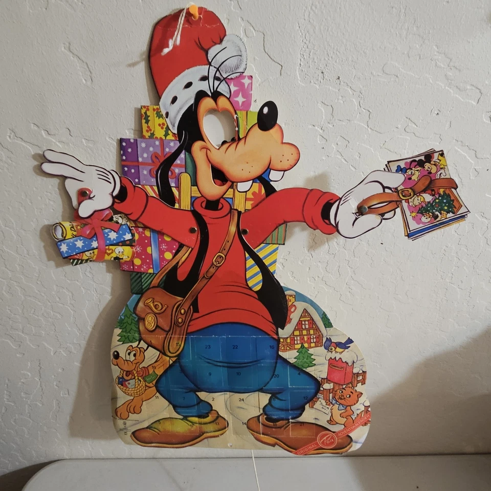 Pea Adventskalender Walt Disney Goofy Advent Calender Vintage - RARE - Image 2 of 4