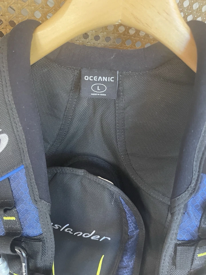 BCD de buceo Oceanic Islander para hombre talla grande Foto 2 de 4
