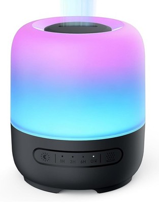 YEADOU 300ml Ultrasonic Essential Oil Diffuser 4 Timer 7 Color Night Light Quiet