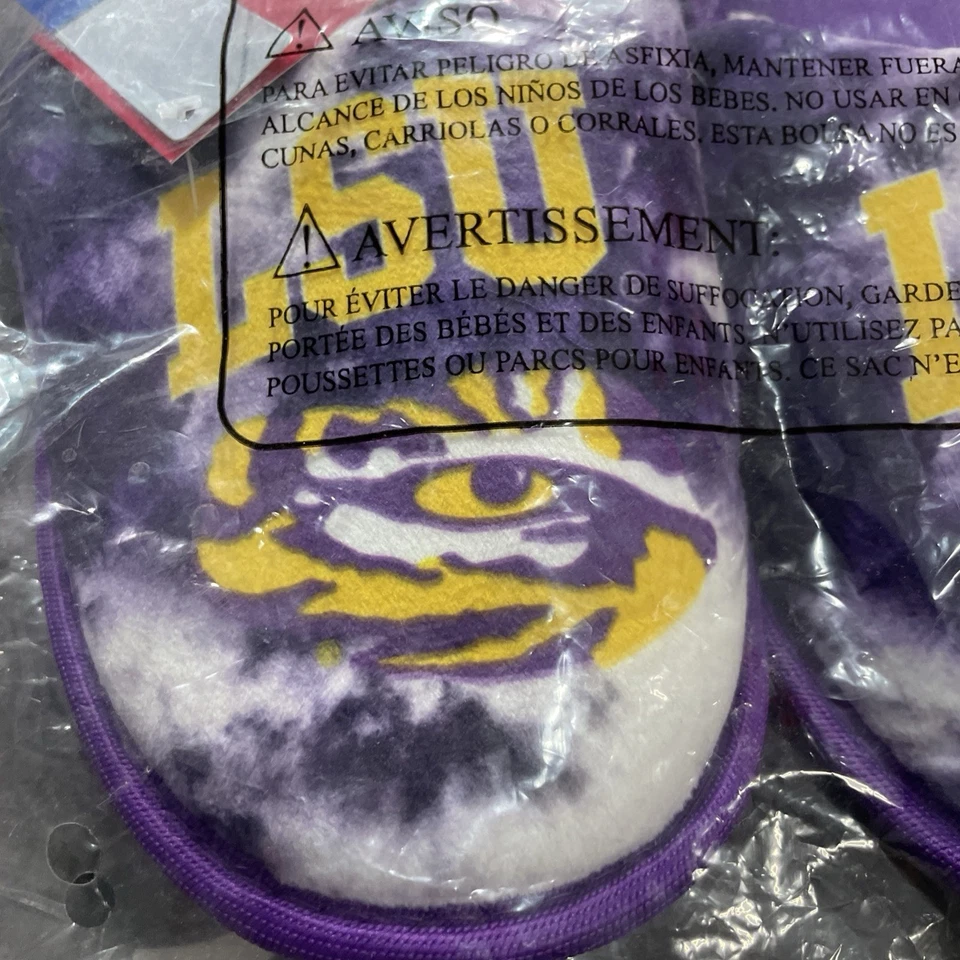 Zapatillas para mujer amarillas/púrpura NCAA LSU Tigers de FOCO talla XL ojo de tigre Foto 2 de 4