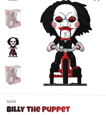 Youtooz * Billy The Puppet * Vinyl Figure * NEW * SAW Series * In Hand