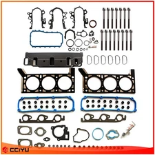 Full Gasket Set Bolts Fits 04-10 Dodge Grand Caravan 09 10 Volkswagen 3.8L