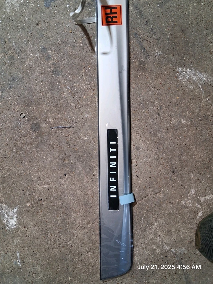 OEM Infiniti G37/Q60/Q70 Illuminated Door Sill Scuff Plates New 8 Sets Available - Image 4 of 4