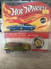 Hot Wheels Redline - 1970 - Whip Creamer - Yellow Gold in package hot rod USA