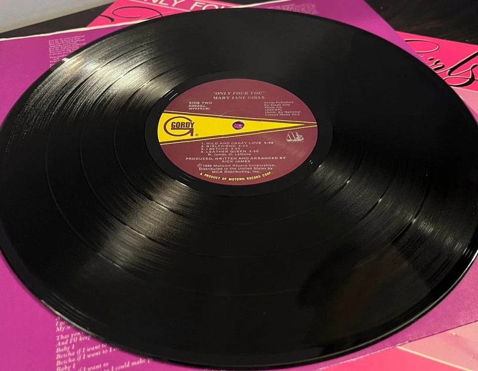 MARY JANE GIRLS - Only Four You (In My House) (1985) - 12" Vinyl Record LP - EX - Image 3 of 3