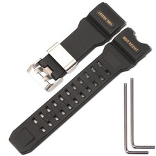 Quality Rubber strap Replacement for gshock GWG-1000GB GWG-1000 Men's Black W...