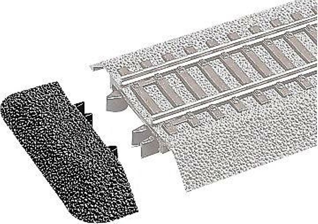 42651/2 Roco End of ballast pack 2 pieces