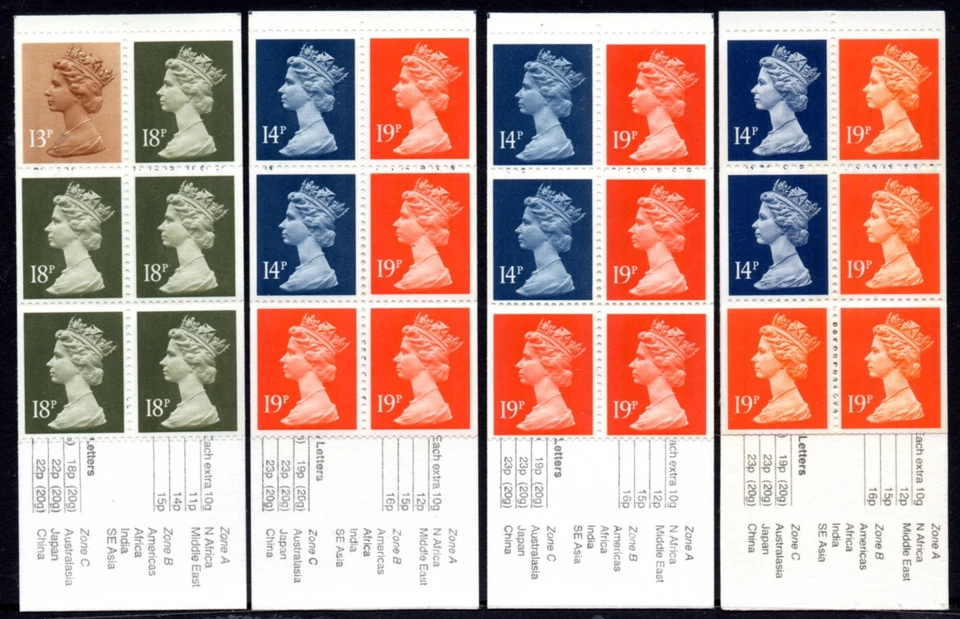 1988-89 CHARLES DICKENS £1 BOOKLETS SET OF 4, FH13-FH16. FINE MNH - Image 2 of 2