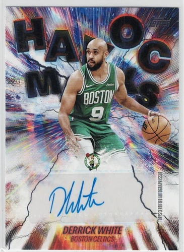 2024-25 Topps Flagship Derrick White #HM-DW Havoc Marks Autograph - Celtics
