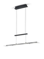 Trio Leuchten LED Pendelleuchte Milos 4X5W Schwarz, Metall Deckenlampen &