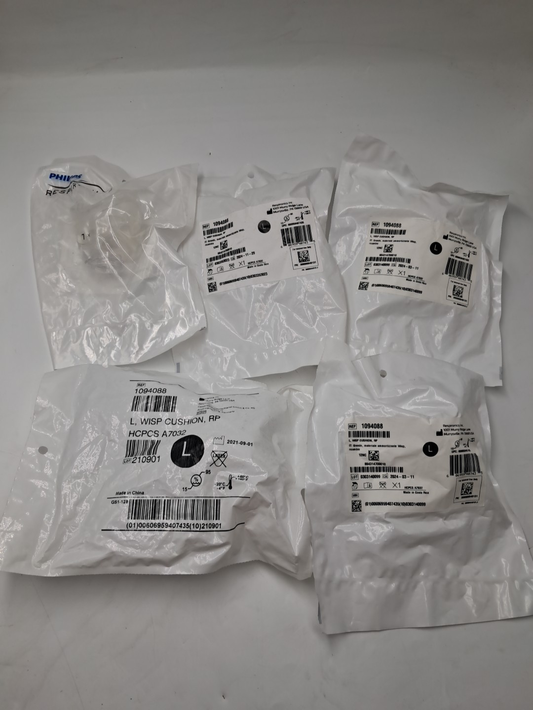 Ics 1094088 Wisp Nasal Cushion Large Pillow New Lot Of 5