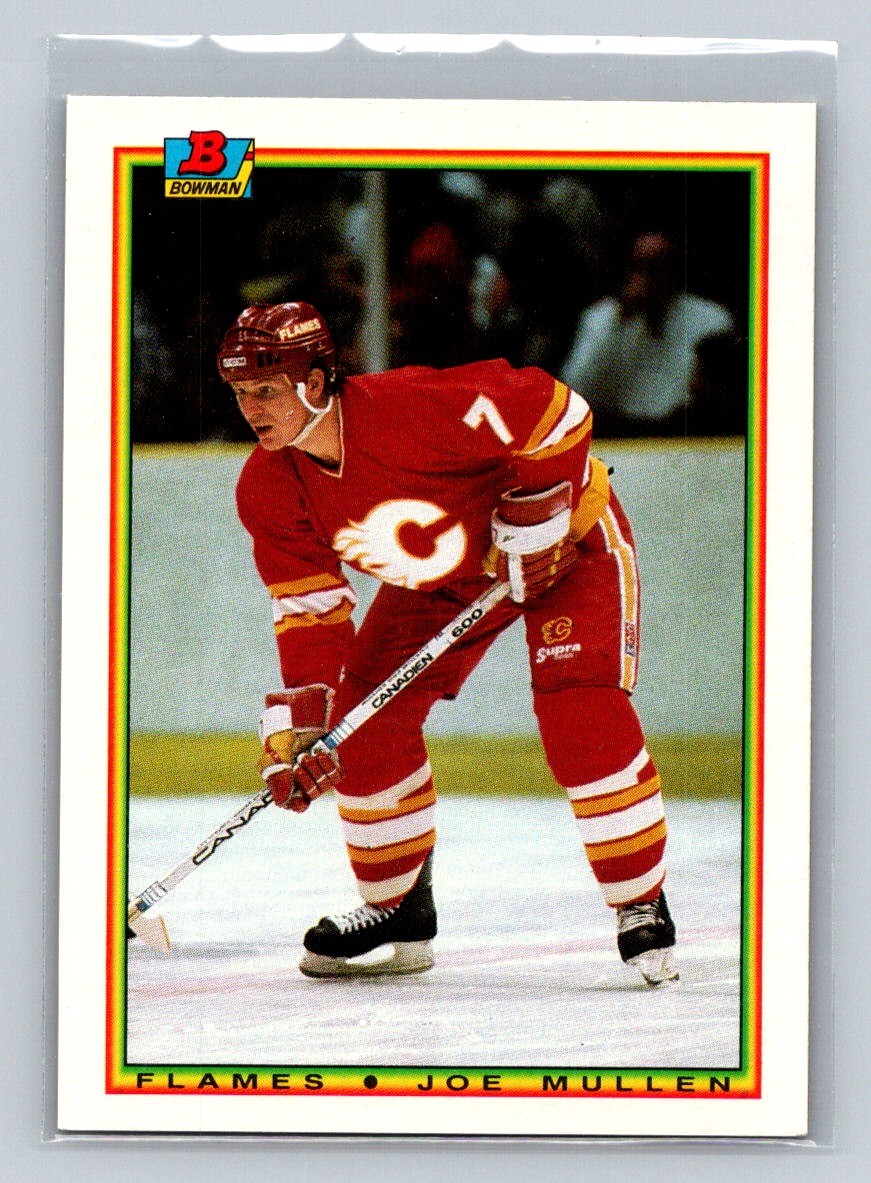 1990-91 Bowman #97 Joe Mullen Calgary Flames