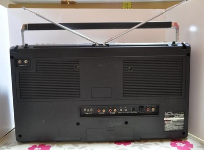 完動品 昭和レトロ SHARP THE SEARCHER-XL GF-505SB Sharp GF-505SB Radio Cassette Recorder APSS XL Stereo AC