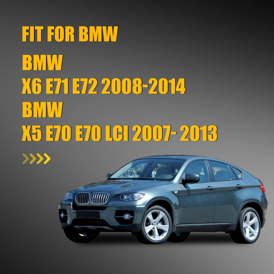 Espejo retrovisor lateral izquierdo de cristal para calefacción 07-14 BMW X6 X5 E70 E71 E72 51167174981 Foto 3 de 4