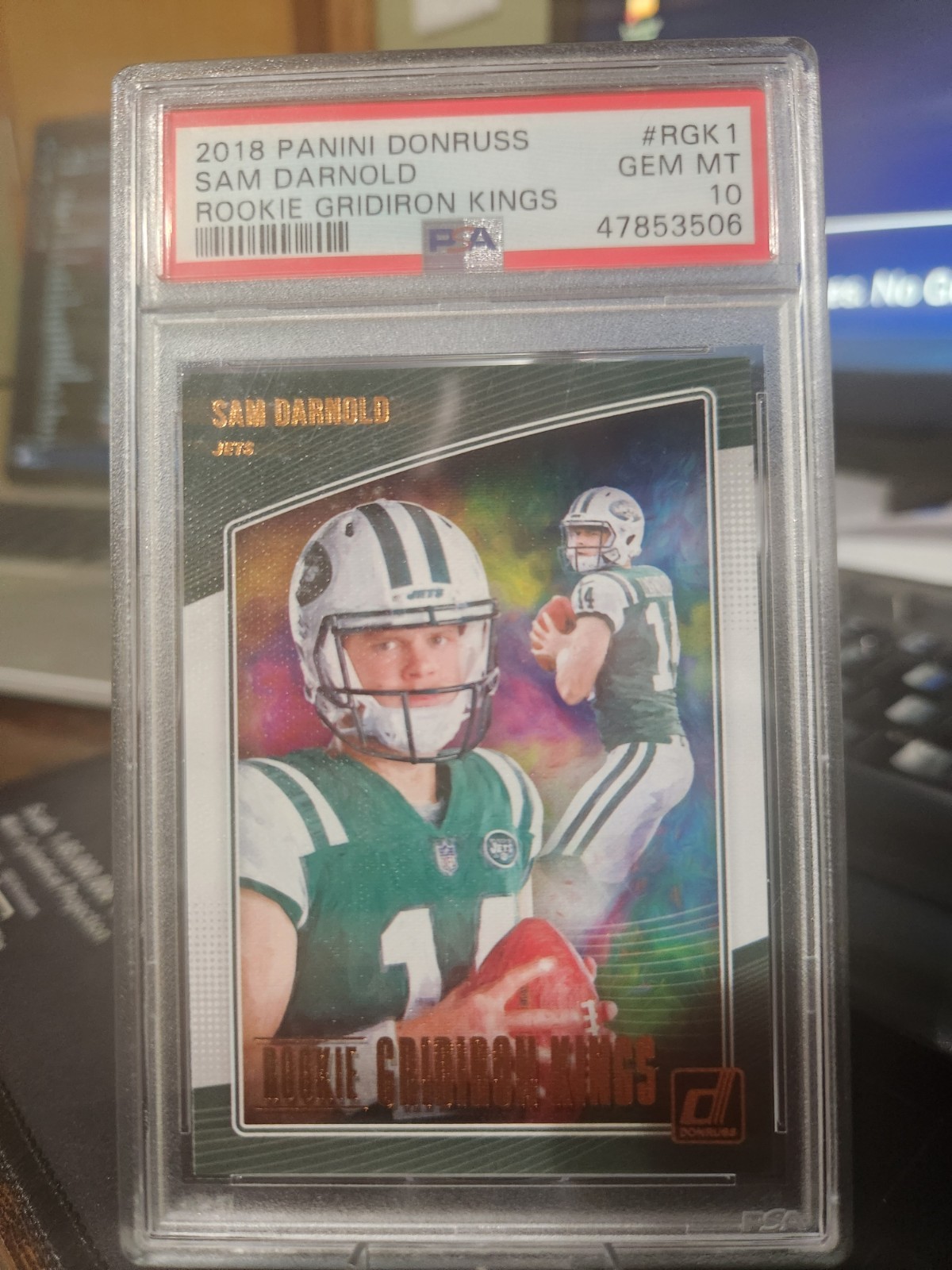 Sam Darnold Panini Donruss Rookie Gridiron Kings #RGK1 Base