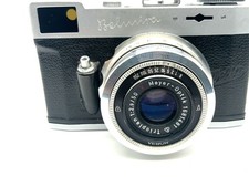 EasyBuy Belmira Rangefinder Camera with Trioplan 50mm f/2.9 Red Silver Defect