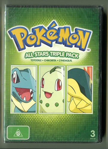 DVD - 'POKEMON - ALL STARS TRIPLE PACK' (Region 4) New & Sealed