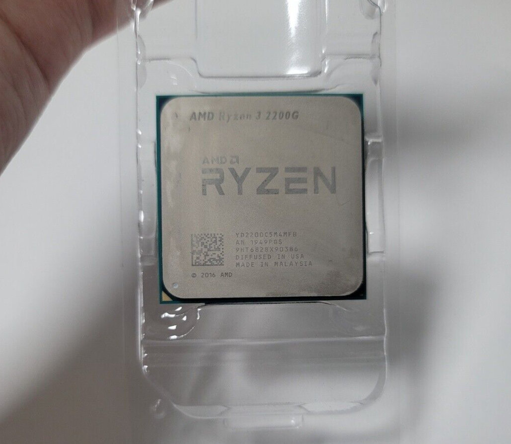 AMD Ryzen 3 Pro 2200GE 3.20GHz Quad-Core Processor