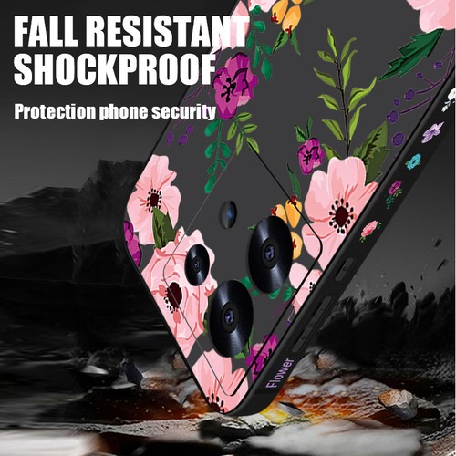 For Xiaomi Redmi Note 14 13 12 Pro Poco F6 X6 Pro Shockproof Flower Case Cover - Picture 5 of 22