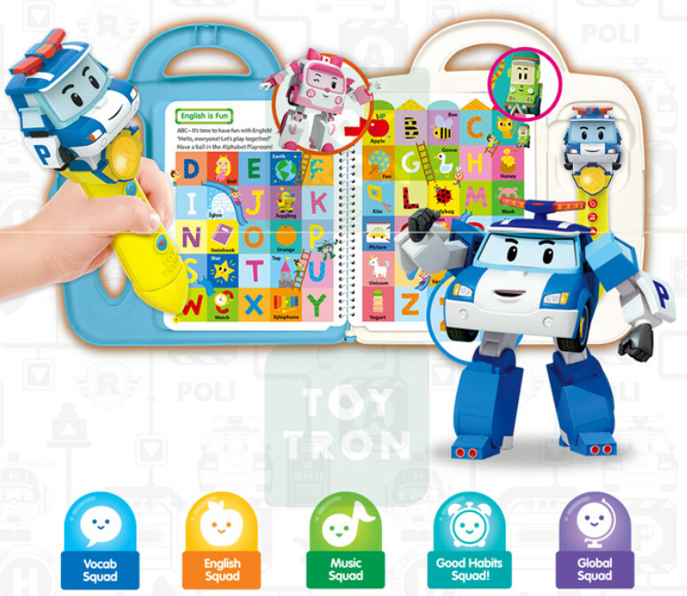 Robocar POLI Pen English Little Future book Sound Toy Study