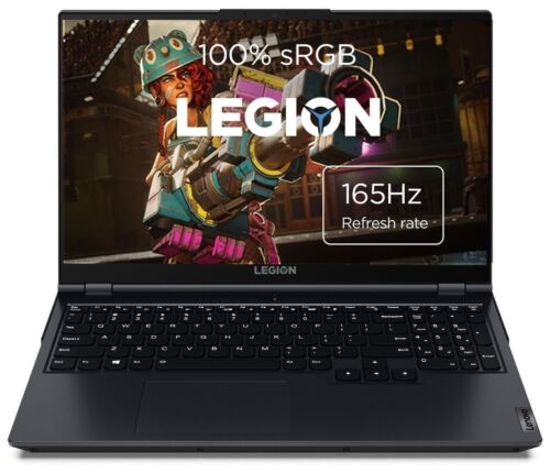 Lenovo Legion 5 15.6" AMD Ryzen 7 4.4GHz 8GB RAM 512GB SSD RTX 3060 6GB Win 11 - Picture 1 of 7