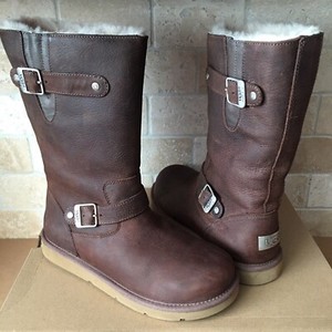 brown leather ugg boots