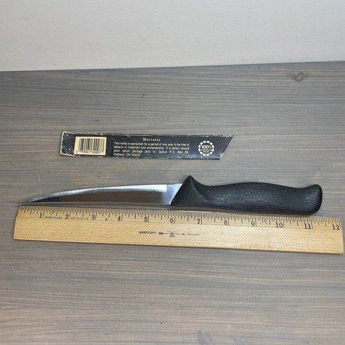 American Angler Filet Knife 11 In Overall - 6 in Blade #1614 Vintage Synthetic - Picture 6 of 8