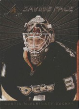 2010-11 Pinnacle Saving Face #1 Curtis McElhinney Card