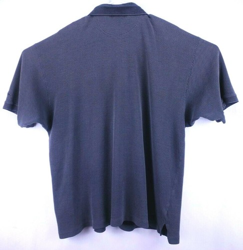Tommy Bahama Men's Polo Shirt Size Tag Missing Short Sleeve 3 Button Gray Knit - Picture 9 of 9