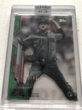 2020 Topps Clearly Authentic Alex Young Rookie Autograph Green SP #/99 RC Auto