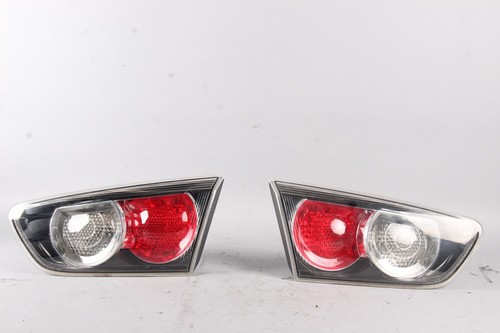 2008 MITSUBISHI LANCER EVOLUTION 10 EVO X OEM TAIL LIGHTS SET OEM USED - Foto 10 di 17