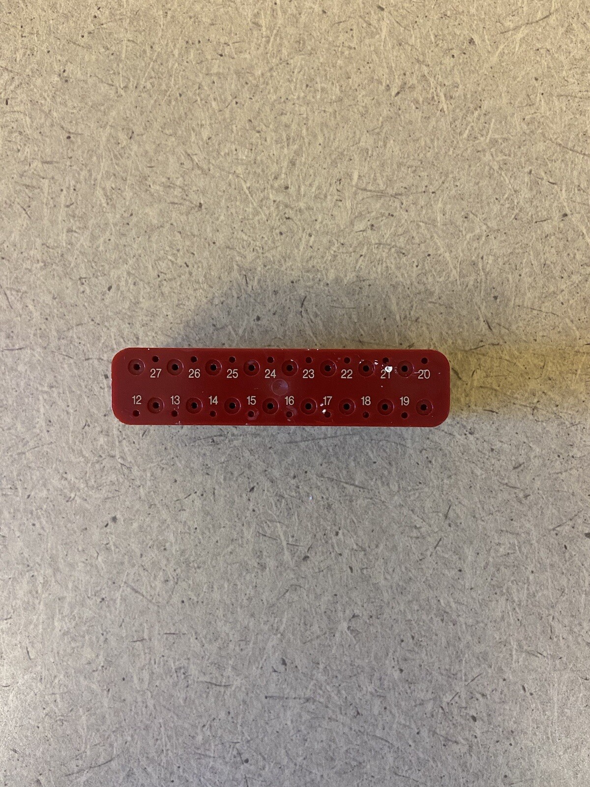 Dentsply Tulsa Red Endo Block & Ruler eBay