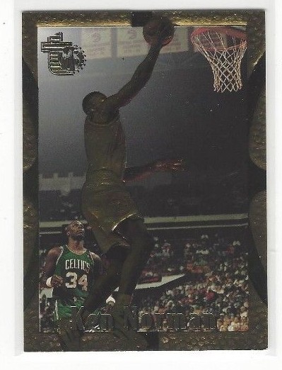 1994-95 EMBOSSED BASKETBALL GOLD GOLDEN IDOLS PARALLEL SERIES SINGLES #'S 1-121