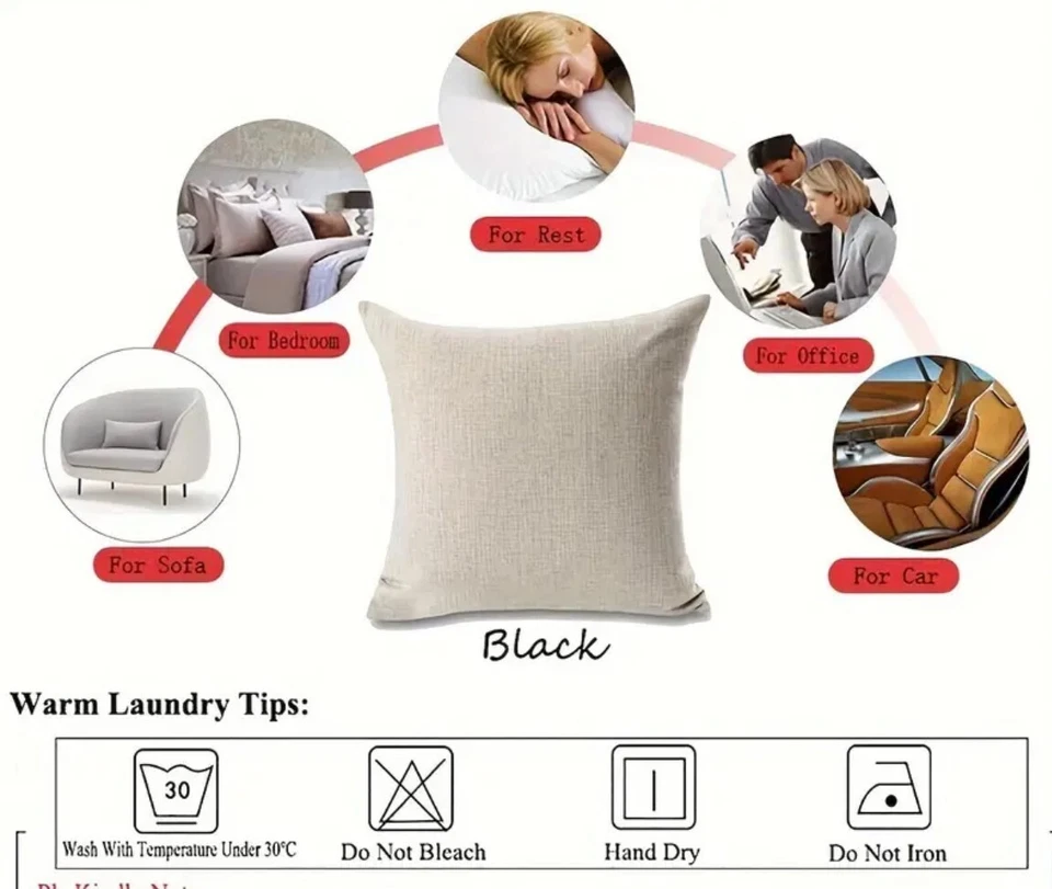 Mid Century Atomic Era INDOOR/OUTDOOR Pillow Covers Set Of 2 18x18" Linen Blend - Image 3 of 4