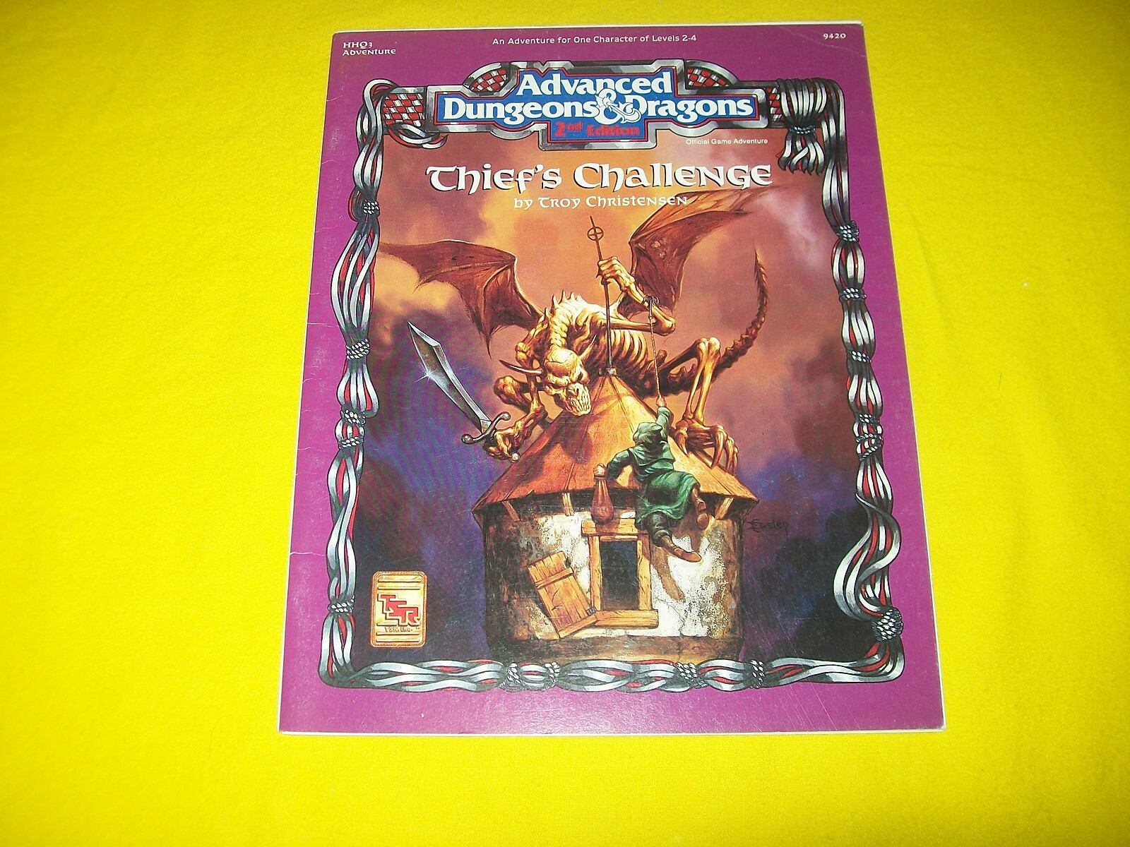 HHQ3 THiEFS UTMANDE DUNGEONS &drakeS AD &D 2ND EDITION TSR 9420 (°1) HHQ3 THiEFS UTMANDE DUNGEONS &drakeS AD &D 2ND EDITION TSR 9420 (°1)
