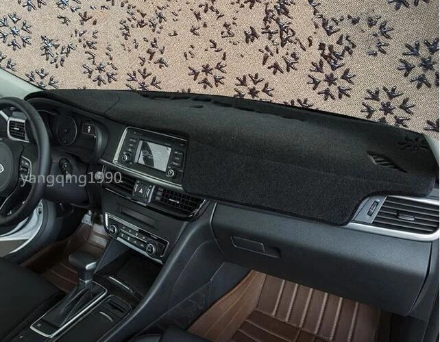 For Kia Optima 2016-20 black Non-slip Dash Board Cover Mat Dashboard Carpet 1pcs Foto 4 de 4
