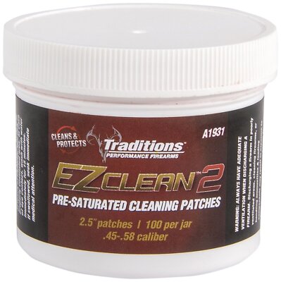 Traditions EZ Clean Pre-saturated Cleaning Patches 100 per Jar