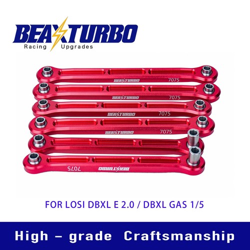BeaxTurbo CNC Alu Fornt Rear Turnbuckle Steering Tie Rod For LOSI DBXL-E DBXL2.0 - 第 1/11 張圖片