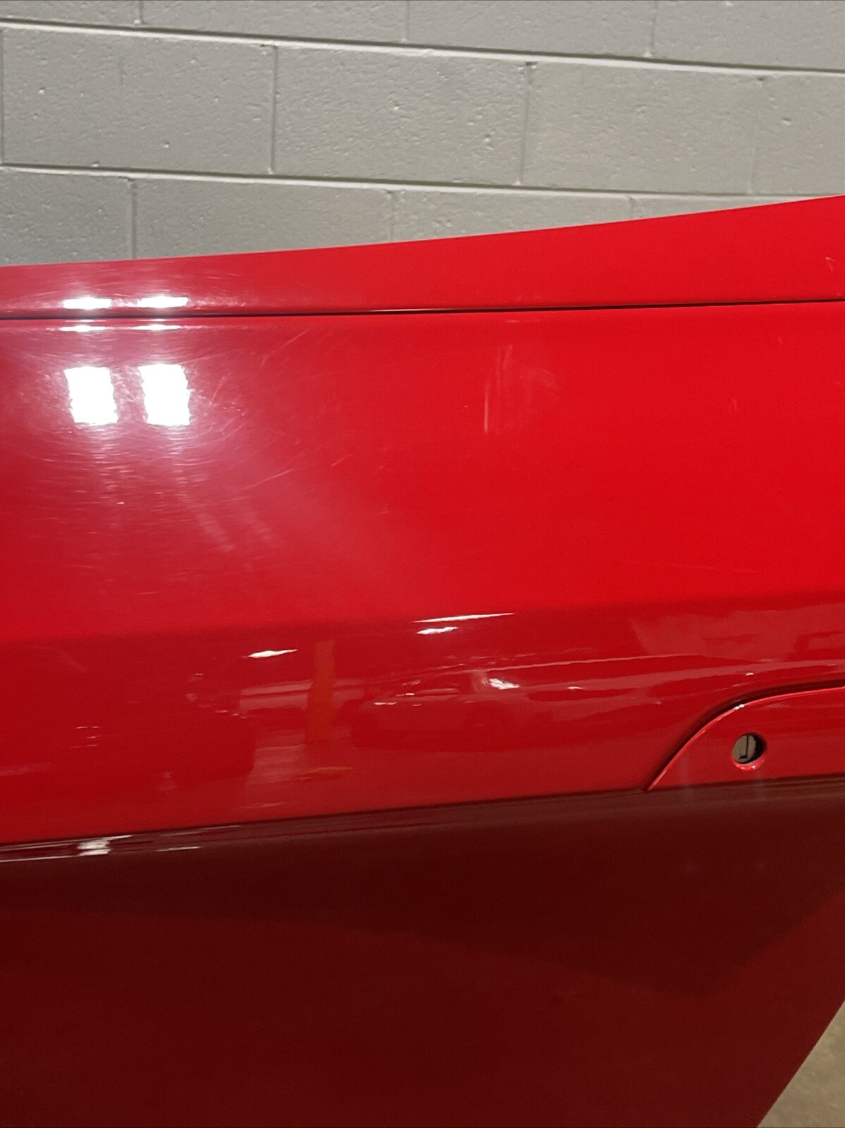 2011-2015 Audi R8 42 Front Left Door Panel Brilliant Red Genuine OEM *NOTE*