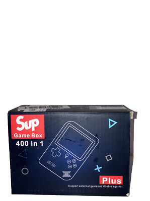 2 Stück Retro Games FC Portable Game Console 400 Games in 1 Rot, Spielekonsole