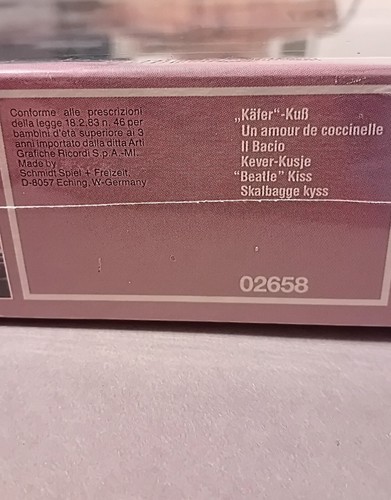 Schmidt Puzzle "Käfer-Kuss" 1500 Teile Rarität neu in Folie - Bild 2 von 2
