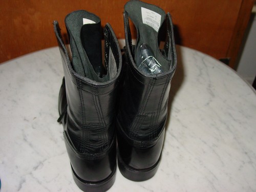¡Botas de campo Corcoran 1500 militares para hombre negras de salto de 10"! Talla 10,5 (ancho) - Imagen 4 de 16