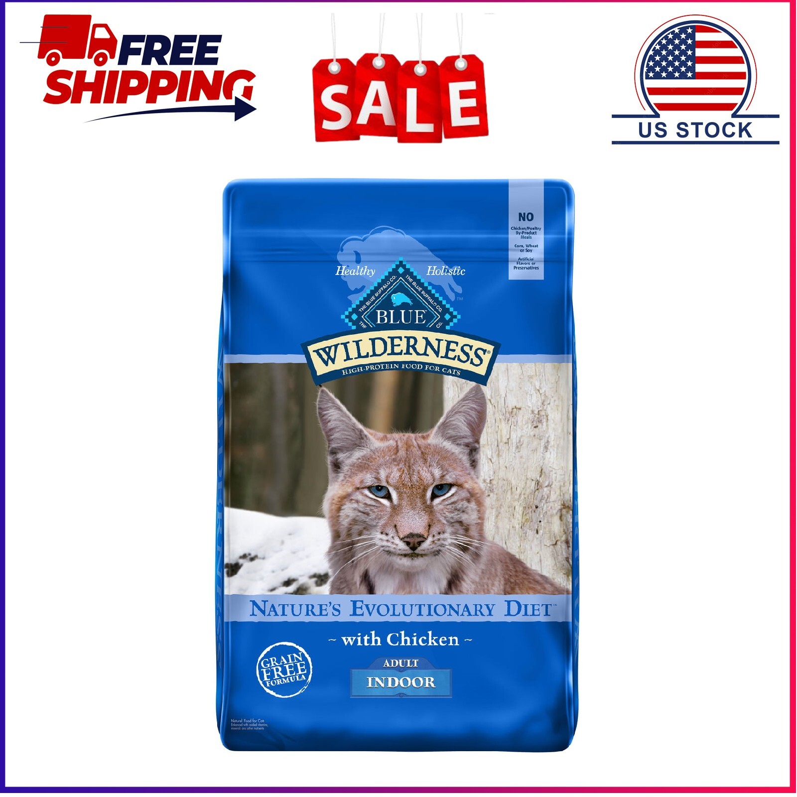 blue wilderness indoor chicken cat food