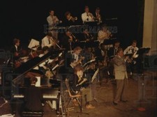 Press Photo Mike Caldwell, Director, with University of South Alabama Jazz Band