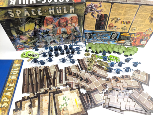 Space Hulk 1st edition Board Game Unpainted 100% complete - Picture 2 of 20